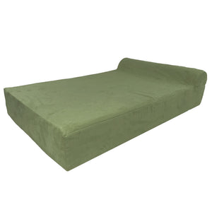 Big Paws memory foam dog bed orthopedic olive green extra large